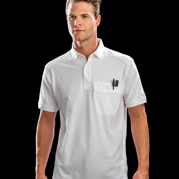 Result Work-Guard Apex Pocket Piqué Polo Shirt Thumbnail